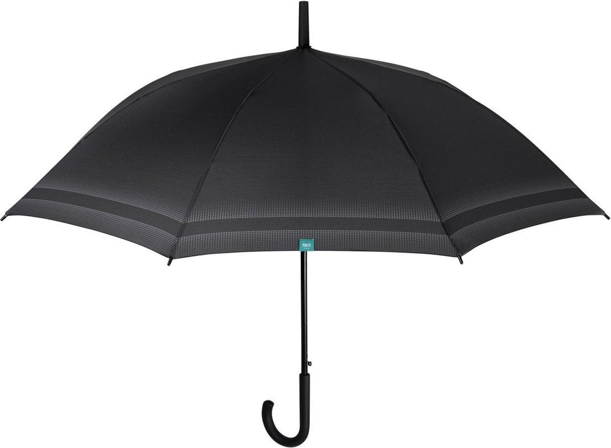Perletti Golfparaplu Automatisch Heren 116 Cm Microfiber Zwart