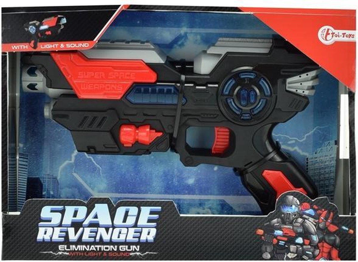 Space pistool 23cm met Licht en geluid
