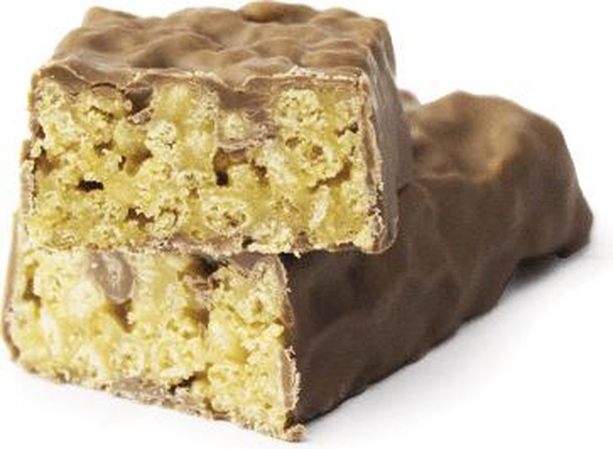 Protiplan | Reep Karamel Crunch | 7 x 35 gram  | Eiwitrepen | Koolhydraatarme sportvoeding | Afslanken met proteïne repen