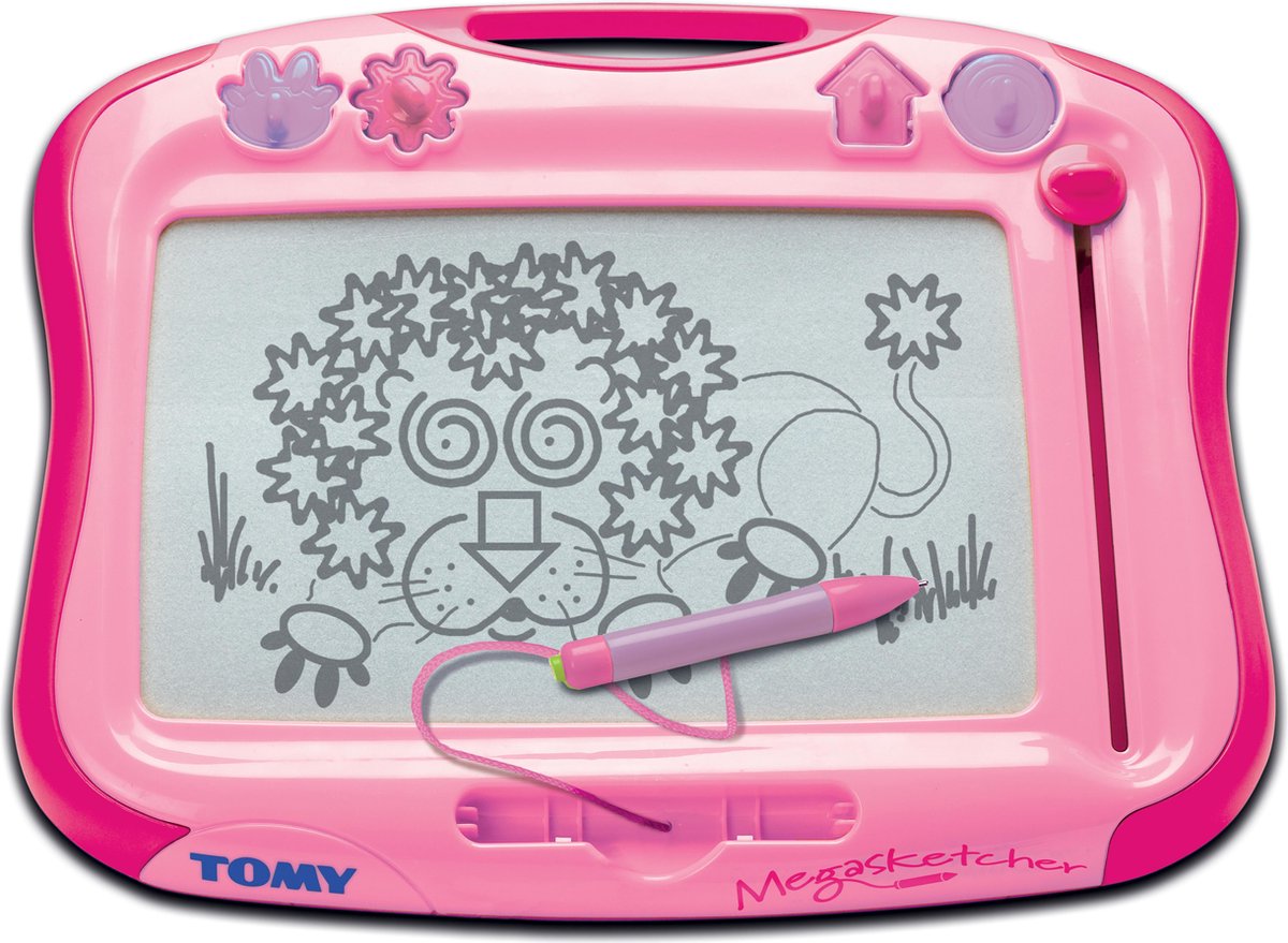 TOMY Megasketcher Klassiek Roze Tekenbord