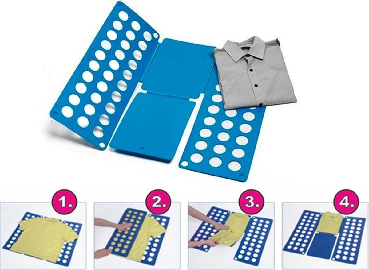 RRJ Kleding Vouwplank - Gemakkelijk en snel al uw kleding opgevouwen!