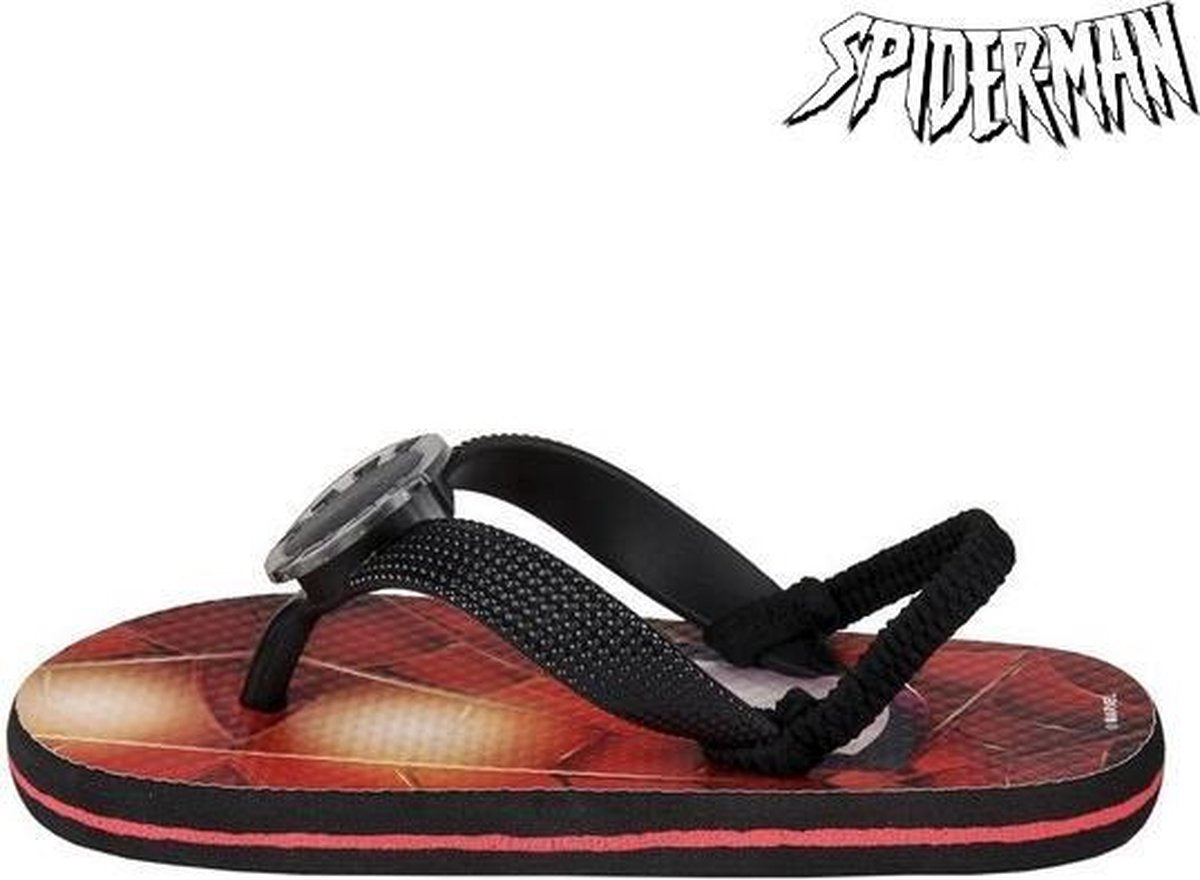 Slippers met LED Spiderman