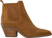 Notre-V Ai34 Enkellaarsjes - Enkelboots - Dames - Cognac - Maat 40