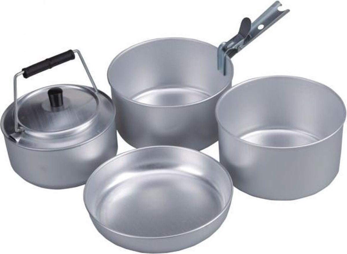 AceCamp kookset - aluminium - 4 persoons