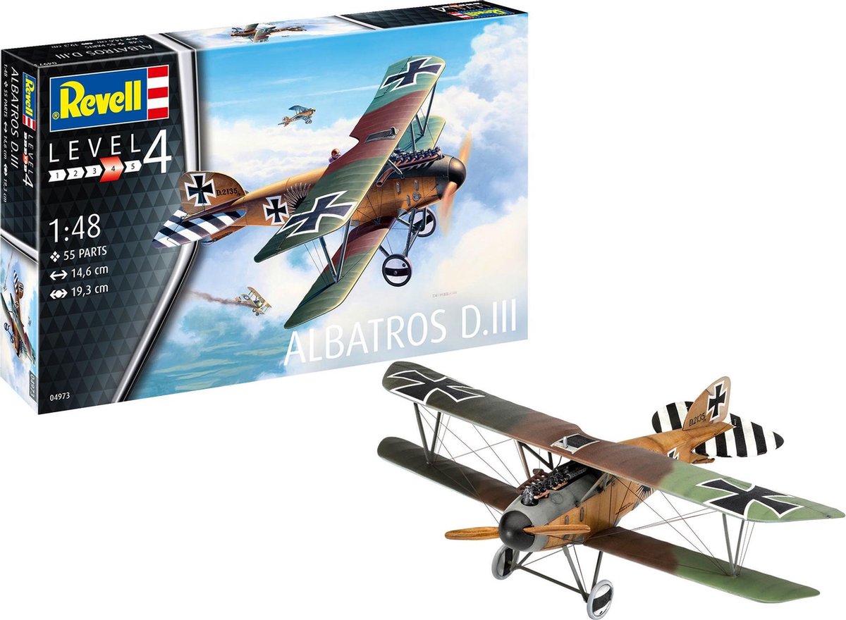 Albatros D.III model - 1:48 - Revell
