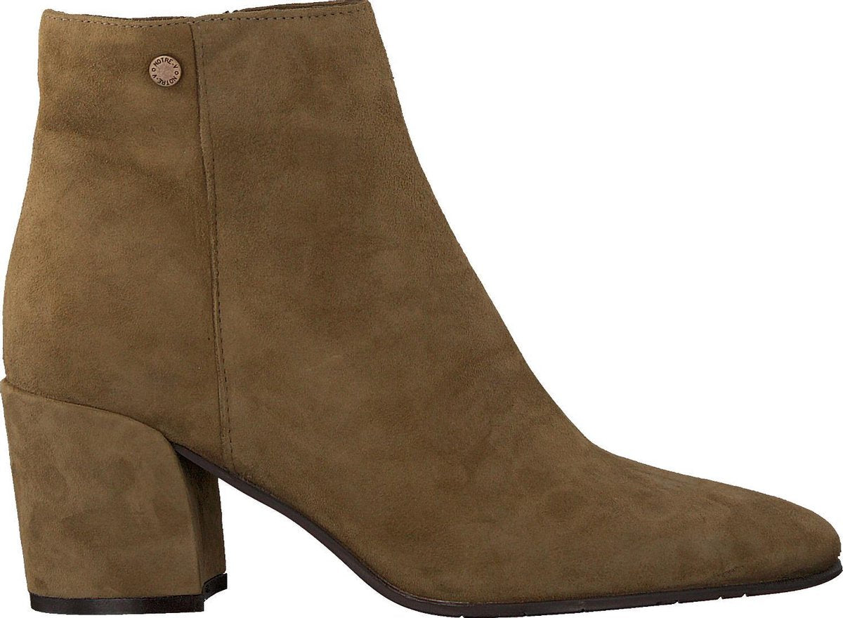 Notre-V Ai30 Enkellaarsjes - Enkelboots - Dames - Taupe - Maat 41