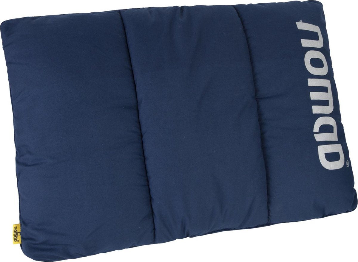 NOMAD Wollip - Kampeerkussen - 60 x 40 - Donkerblauw