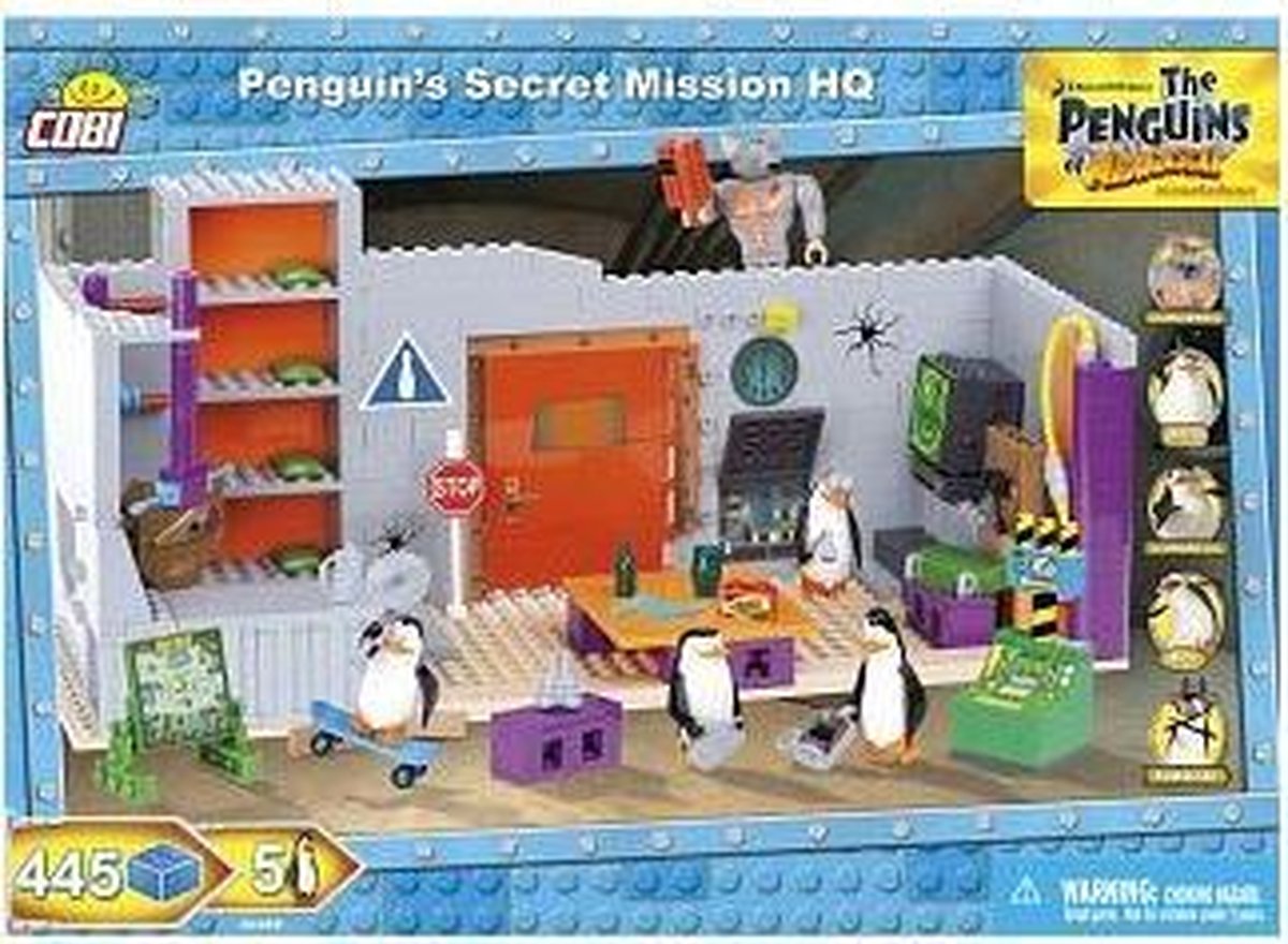 Penguins Secret Mission HQ
