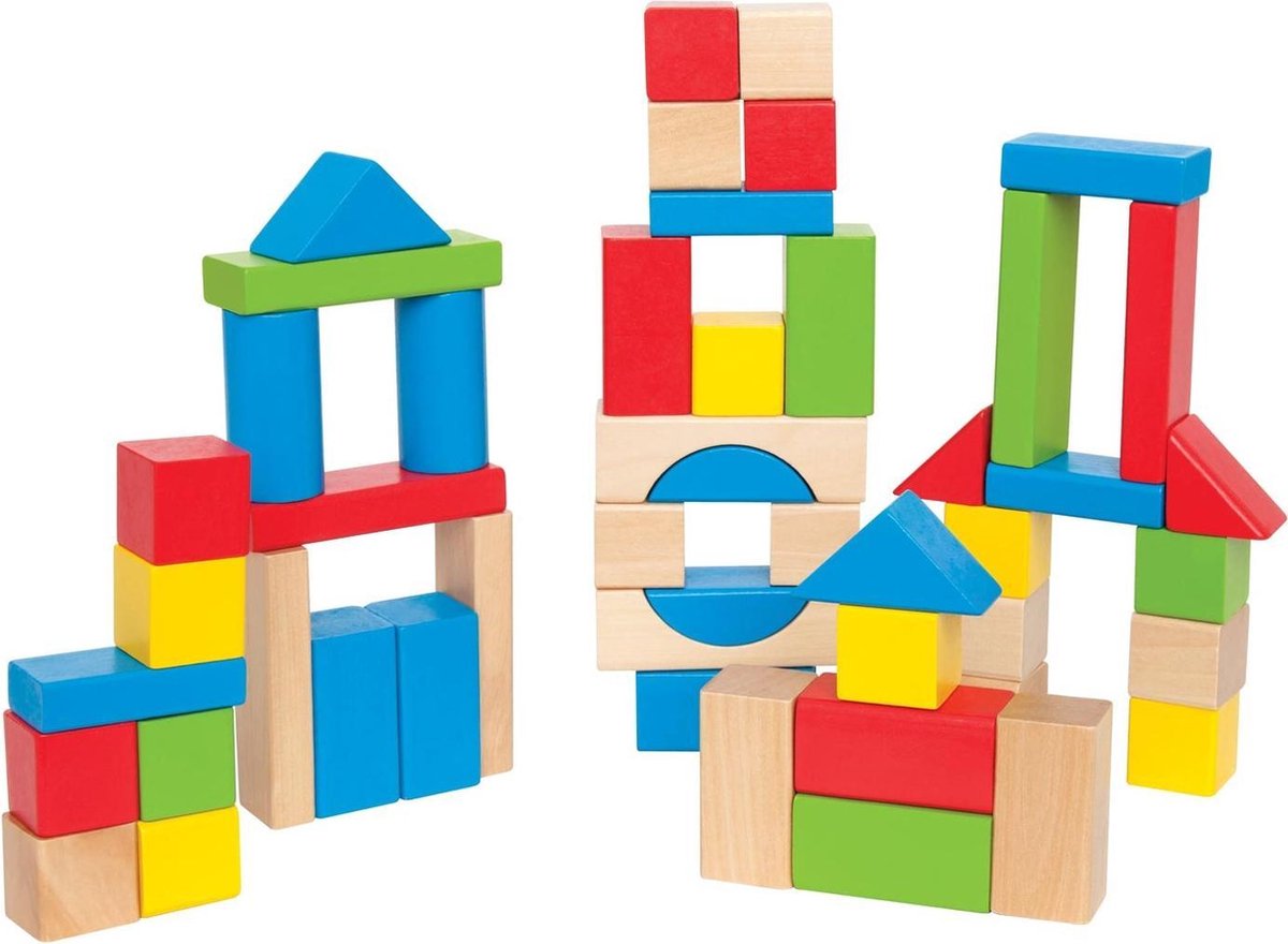 Hape Stapelblokken 50-delig