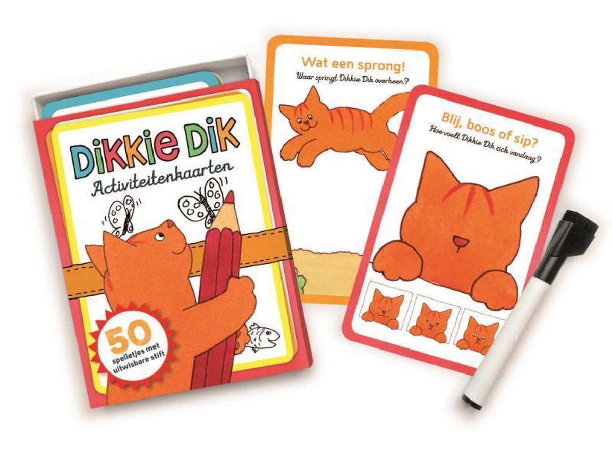 Dikkie Dik Activiteitenkaarten