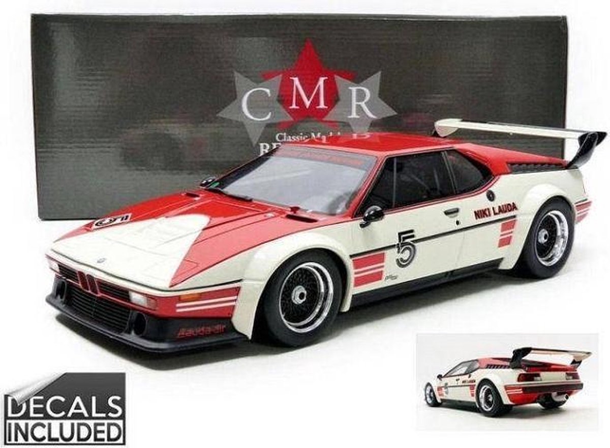 BMW M1 Procar #5 Niki Lauda Winner ProCar Series 1979 - 1:12 - CMR Classic Model Replicars