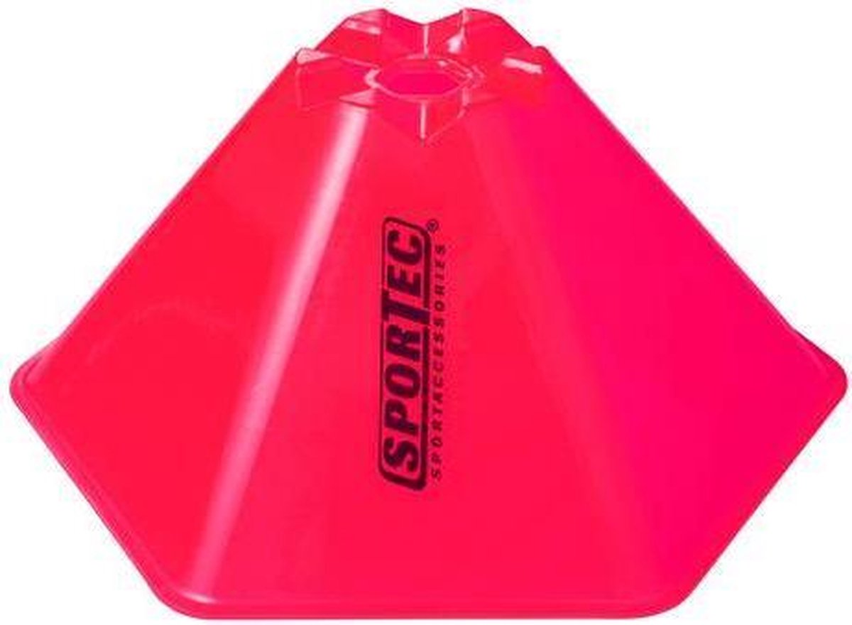 Afbakenbollen Hexagonaal Groot Set 10 Stuks Pink