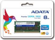 ADATA ADDS1600W8G11-S geheugenmodule 8 GB DDR3L 1600 MHz
