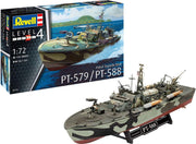 1:72 Revell 05165 Patrol Torpedo Boat PT-588/PT-57 Plastic kit