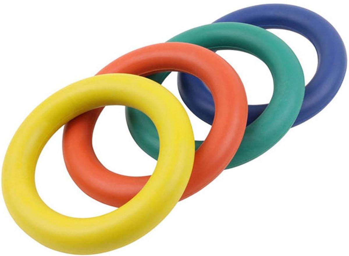 Werpringen | Tennisringen Rubber Ø 16 cm | Set 4 stuks