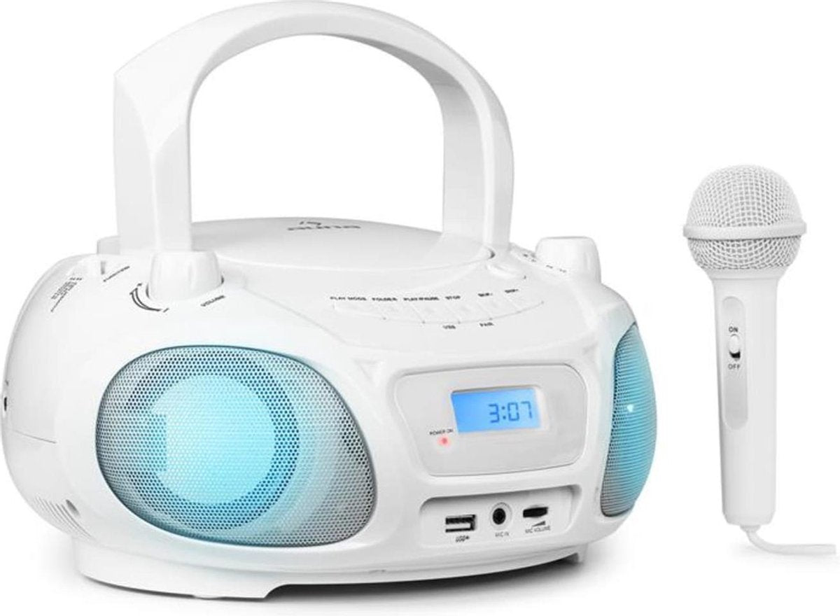 auna Roadie Sing CD speler boombox 