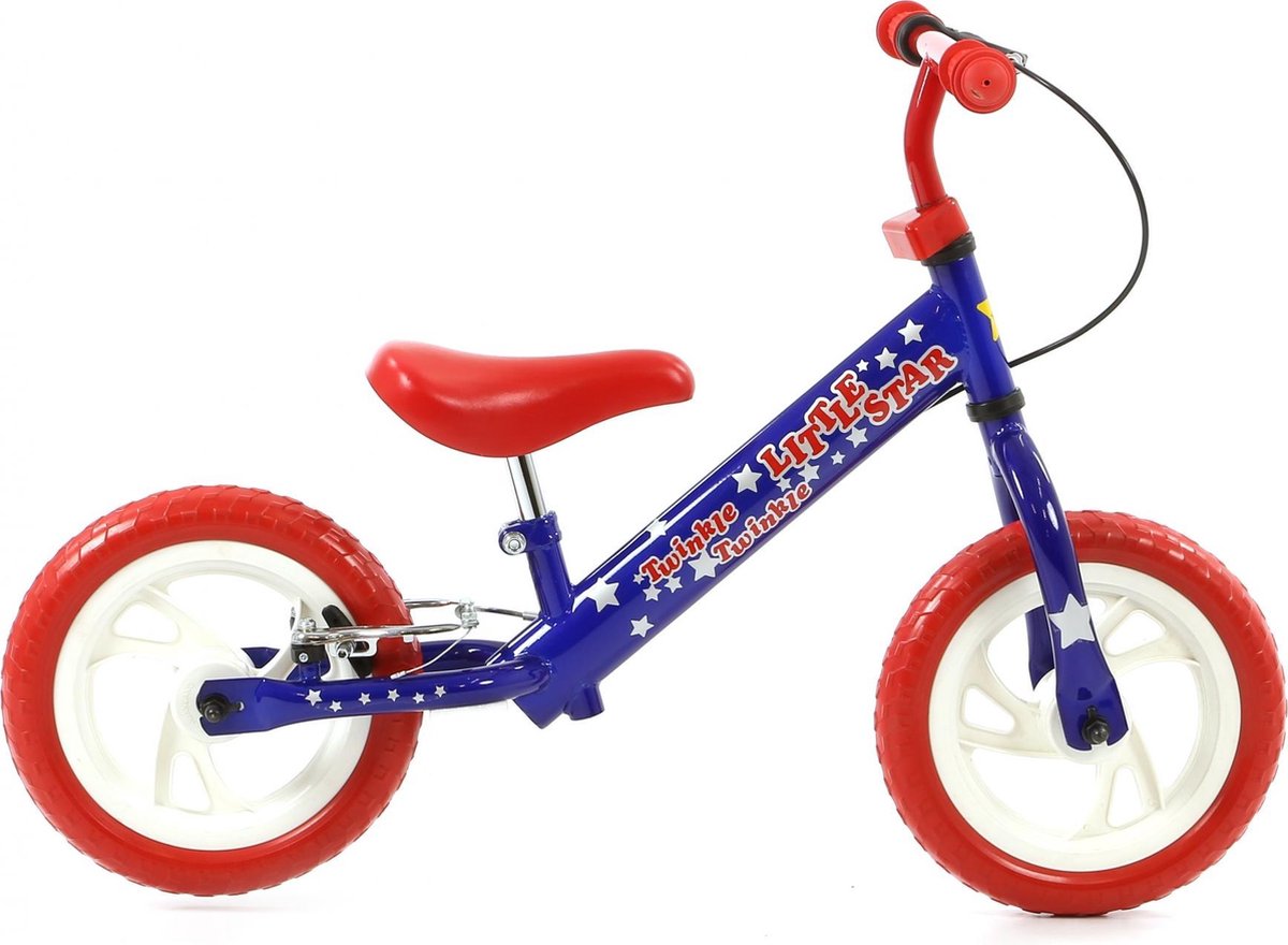 Popal Twinkle Star - Loopfiets - 12 inch - Blauw