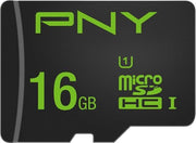 PNY High Performance 16GB - MicroSDHC geheugenkaart met adapter