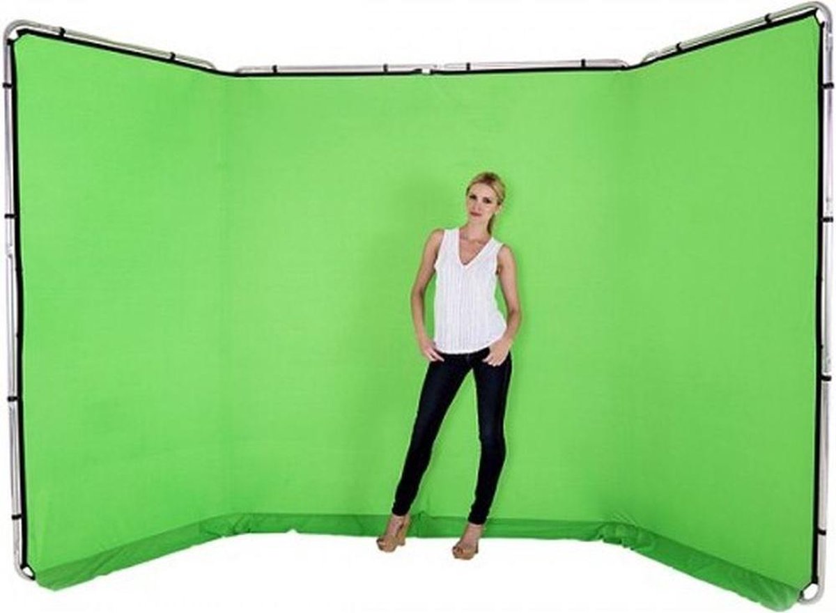 Lastolite LL LB7622 foto achtergrond Aluminium - Textiel - Zwart/Groen