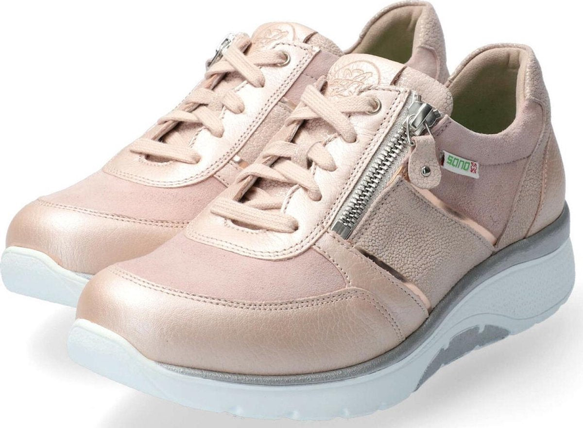 Sano by Mephisto IZAE dames rollende wandelsneaker - roze - maat 38
