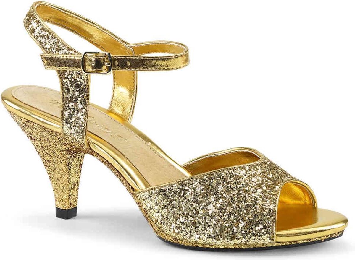 Fabulicious Hoge hakken -37 Shoes- BELLE-309G Goudkleurig