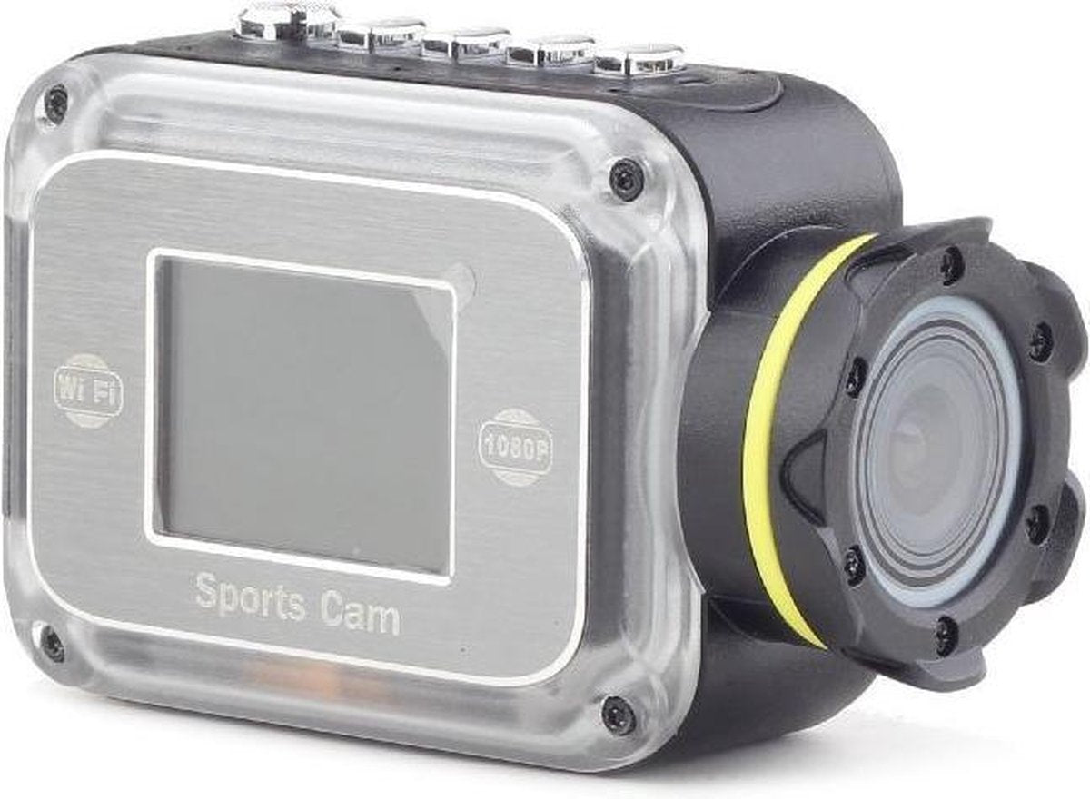 Gembird action cam Full HD m.Mic+Speaker - Zwart
