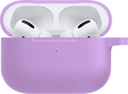 Hoesje voor Apple AirPods Pro Case Siliconen Hoes - Lila