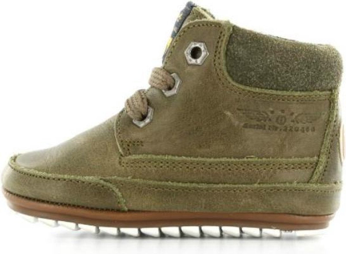 Shoesme babyschoentjes Smart halfhoog groen