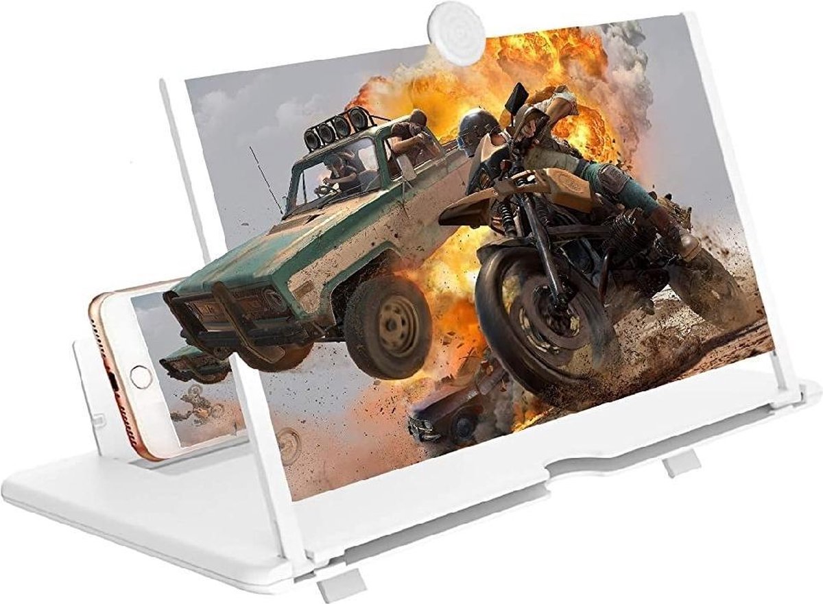 Telefoon scherm vergrootglas