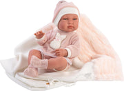Llorens meisje pop TINA abrikoos 43cm