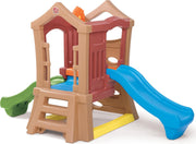 Step2 Speeltoestel Play Up Double Slide Climber - twee niveaus en twee glijbanen