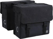 Dubbele Canvas Plus Tas 67 L Zwart/Matzwart