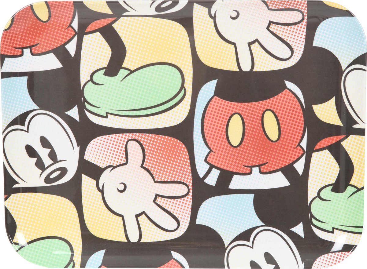 Zak!Designs Disney Mickey Dienblad - 40 x 30 cm - Kunststof