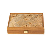 LUPO Burl kist - Coated Speelkaarten - 24x17 cm