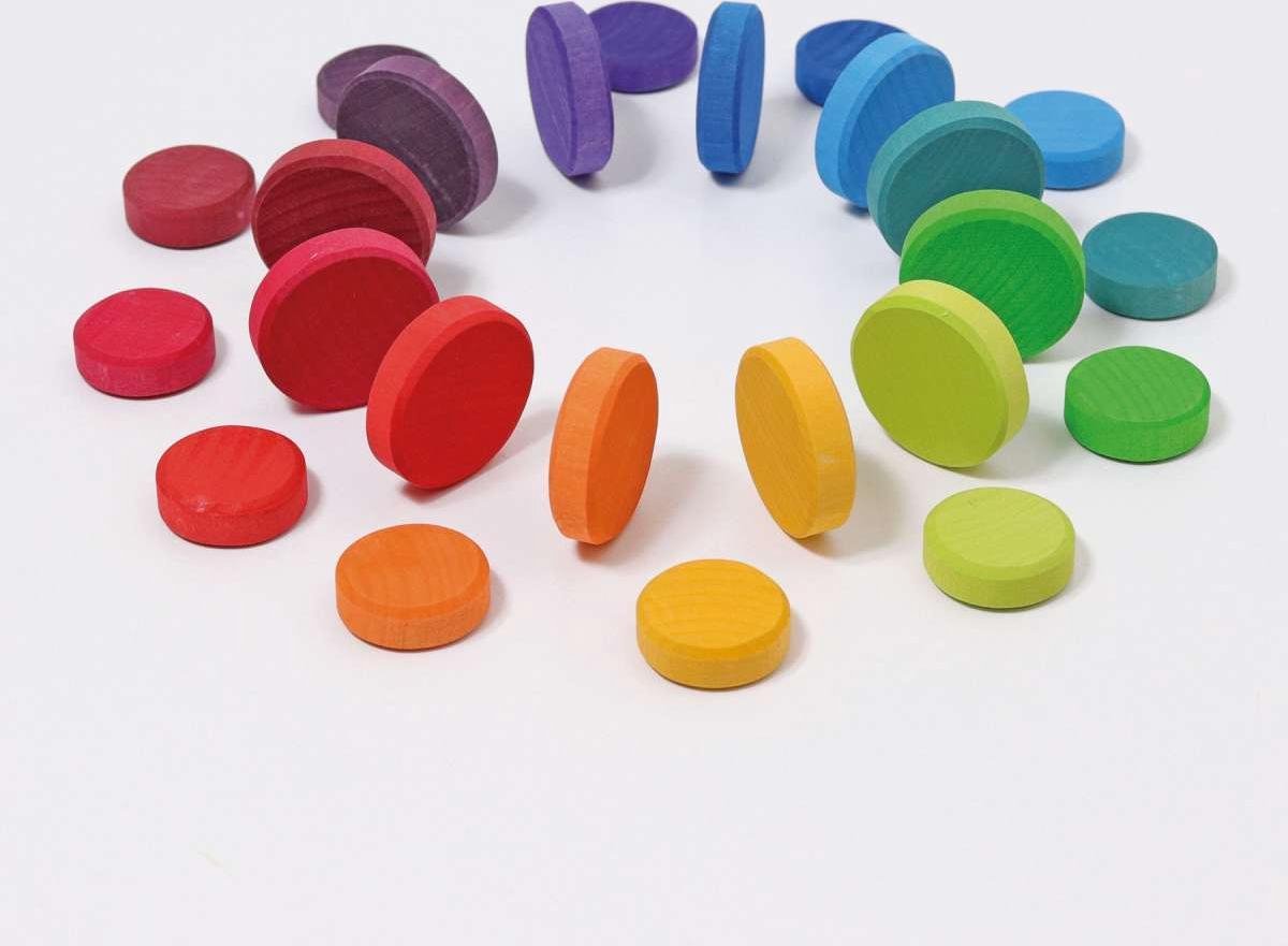 Grimms Houten Regenboog Munten