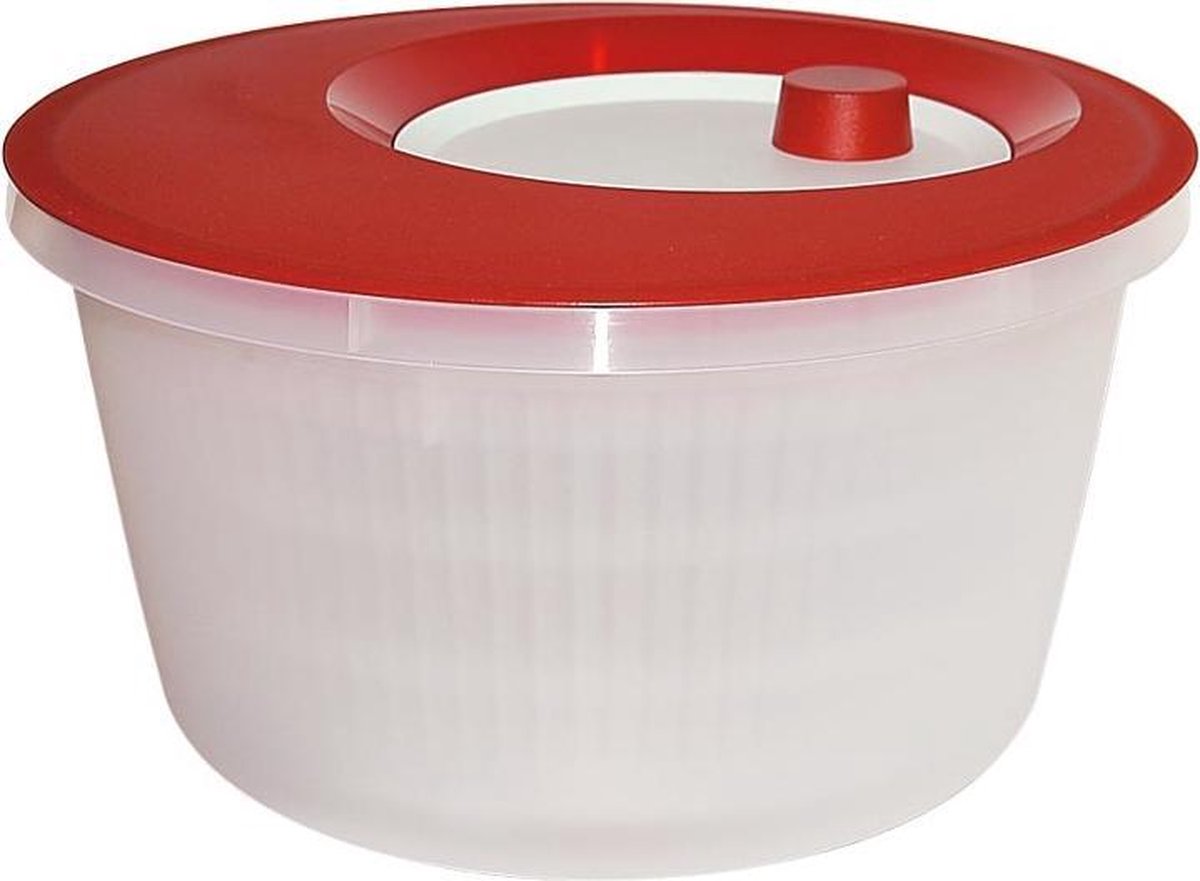 Emsa Basic slacentrifuge transparant/rood 26cm