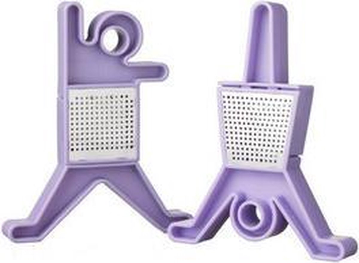 QDO Breakdancer - Thee-ei - Set van 2 Stuks  - Paars