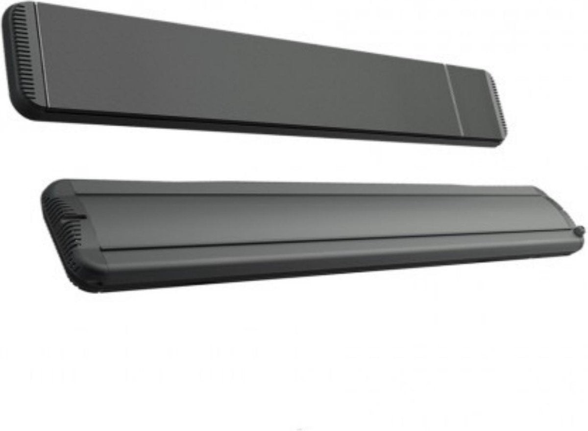 Mo-El Heatstrip 2400 Watt Hot-Top Zwart met dimmer