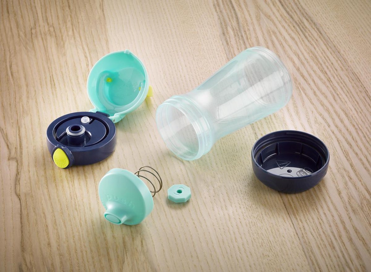 DRINKFLES 430 ml - MAPED Picnik CONCEPT - blauwgroen