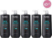 10x Goldwell Dualsenses for Men Hair & Body Shampoo 1000ml