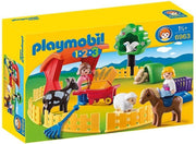 PLAYMOBIL 1.2.3  Kinderboerderij - 6963