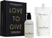 Marie-Stella-Maris Love to Give Set - Objets d'Amsterdam - Geschenkset Vrouwen - Handzeep - Douchegel - Navulling - 300 + 600 ml