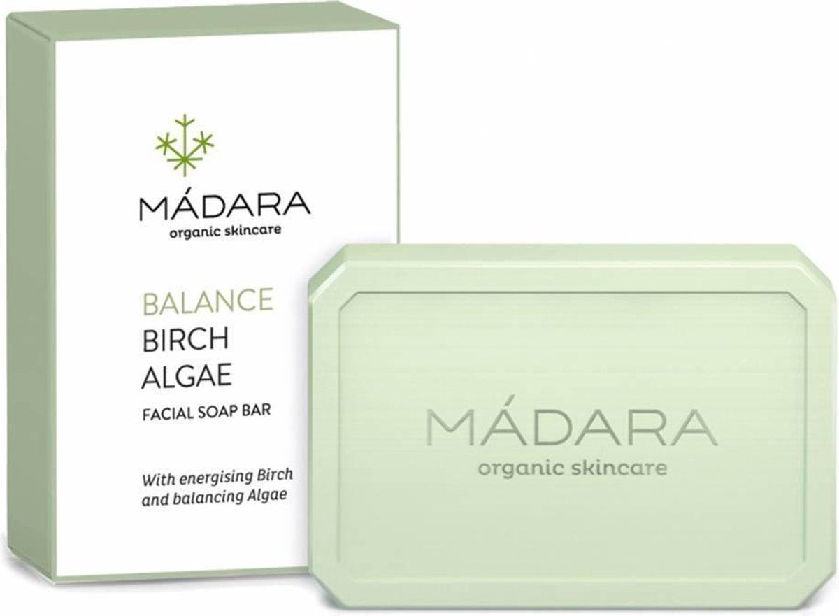Birch & Algea Balancing Face Soap  (Berken & Algen gezichtszeep)
