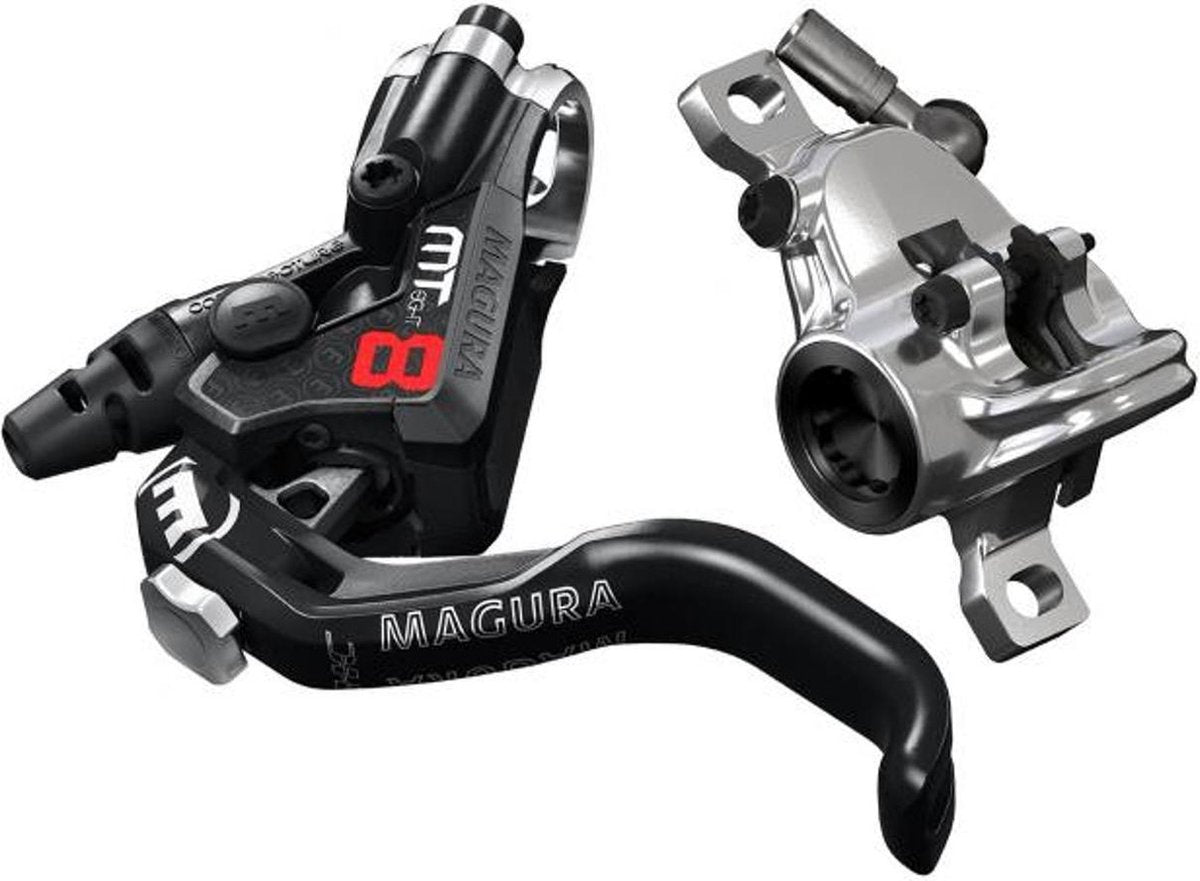 Magura MT8 PRO 1-Finger HC schijfrem zwart/zilver