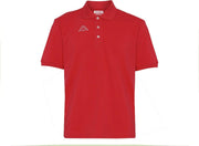 Kappa - Logo Life MSS polo  - Rood - Heren - maat  M