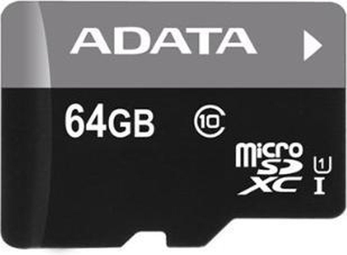 ADATA Micro SDXC 64GB 64GB MicroSDXC UHS Class 10 flashgeheugen