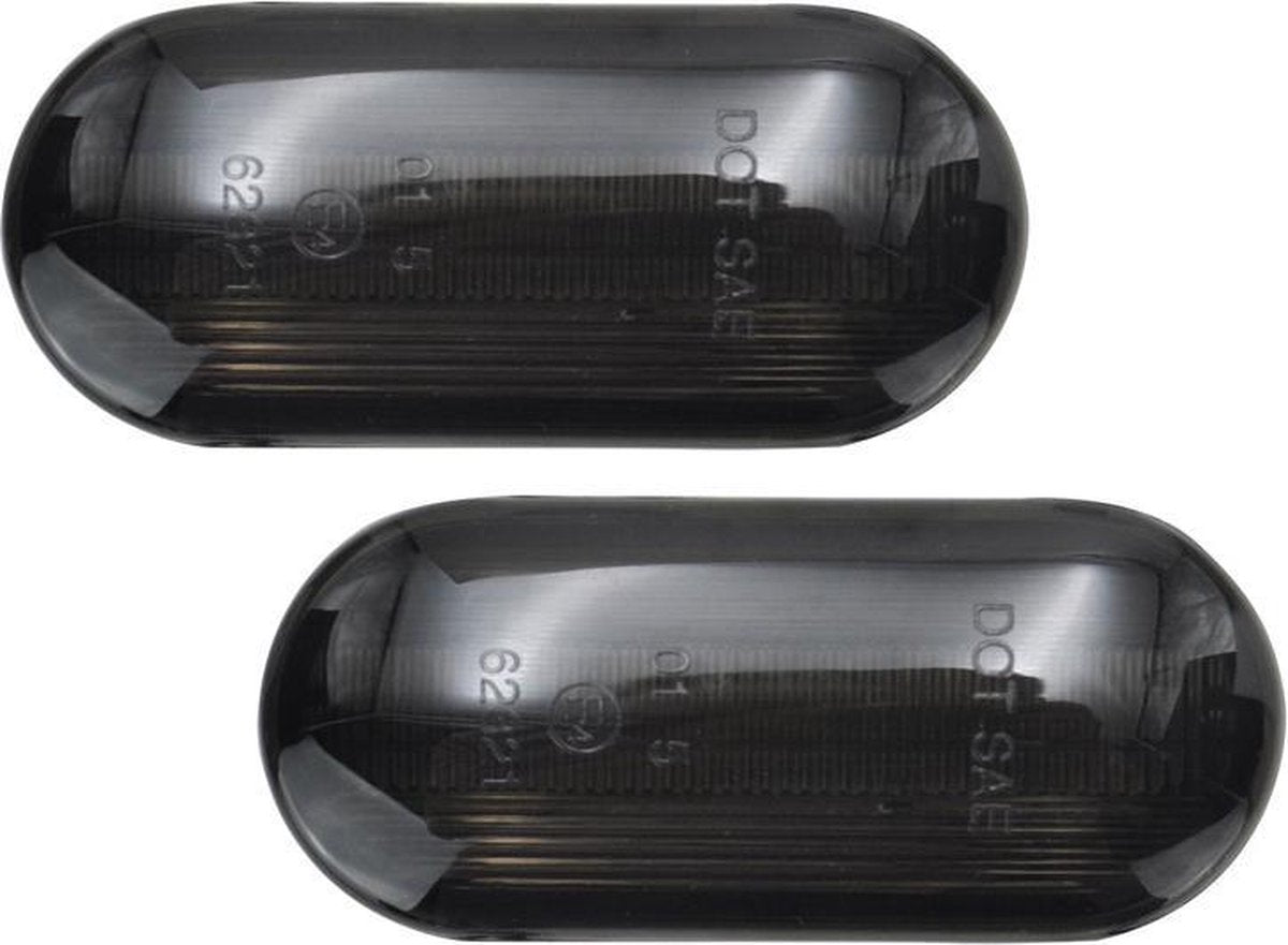 AutoStyle Set LED Zijknipperlichten - passend voor VAG/Ford Diversen - Smoke - incl. Dynamic Running Light
