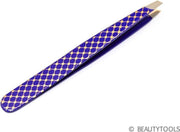 Pincet: Gold Blue Diamonds
