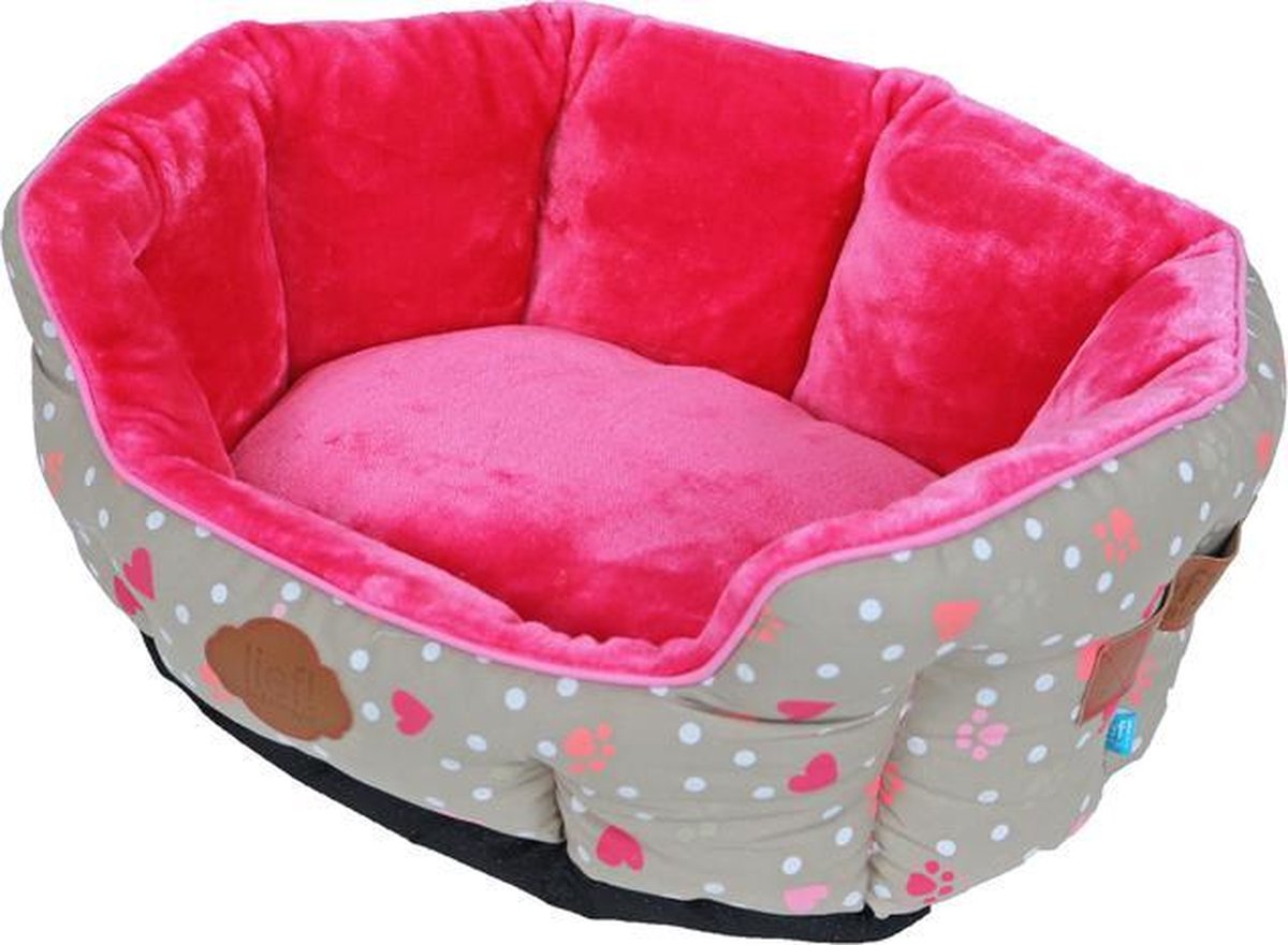 Lief! Hondenmand - Roze - 60cm