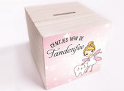 BrandLux Spaarpot | Tandenfee roze ster